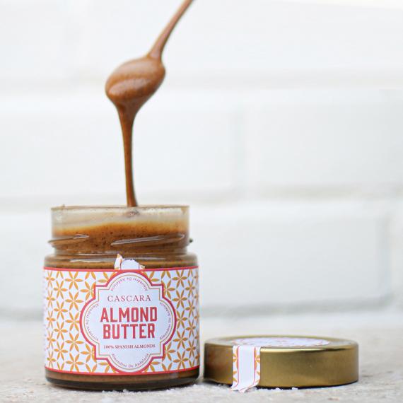 Spanish Almond Butter 100 Smooth, No Added Sugar 250g Finca Cascara