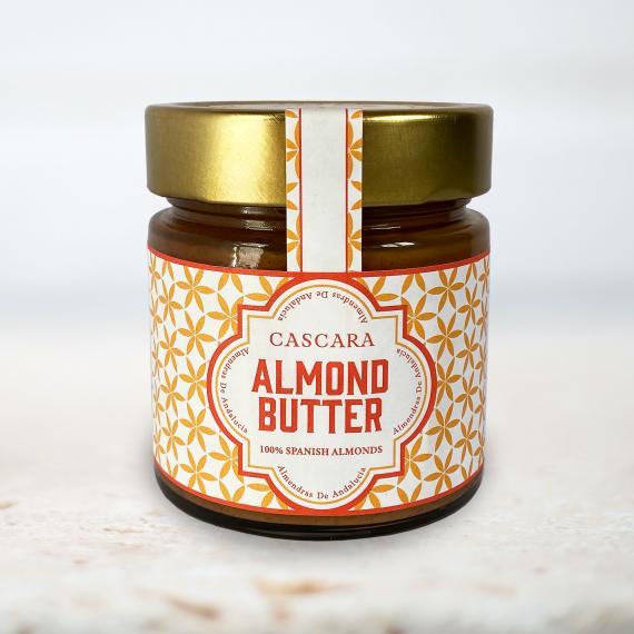 Spanish Almond Butter 100 Smooth, No Added Sugar 250g Finca Cascara